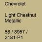 Preview: Chevrolet, Light Chestnut Metallic, 58 / 8957 / 2181-P1.